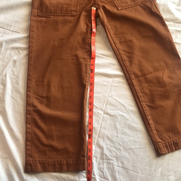American Eagle Wide Leg Crop Rust 0 - Picture 13 of 13